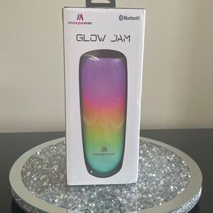 New in box Maxpower Bluetooth Glow Jam Portable Speaker (MPD396)